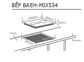 Bếp Điện Từ Chefs EH-MIX534 - 3