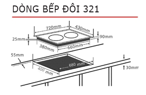 Bếp Điện Chefs EH-DHL321 Bếp Điện Chefs EH-DHL321