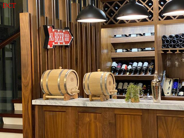 Điều kiện bảo quản và số lần ngâm thùng gỗ sồi Nga D.Cheery