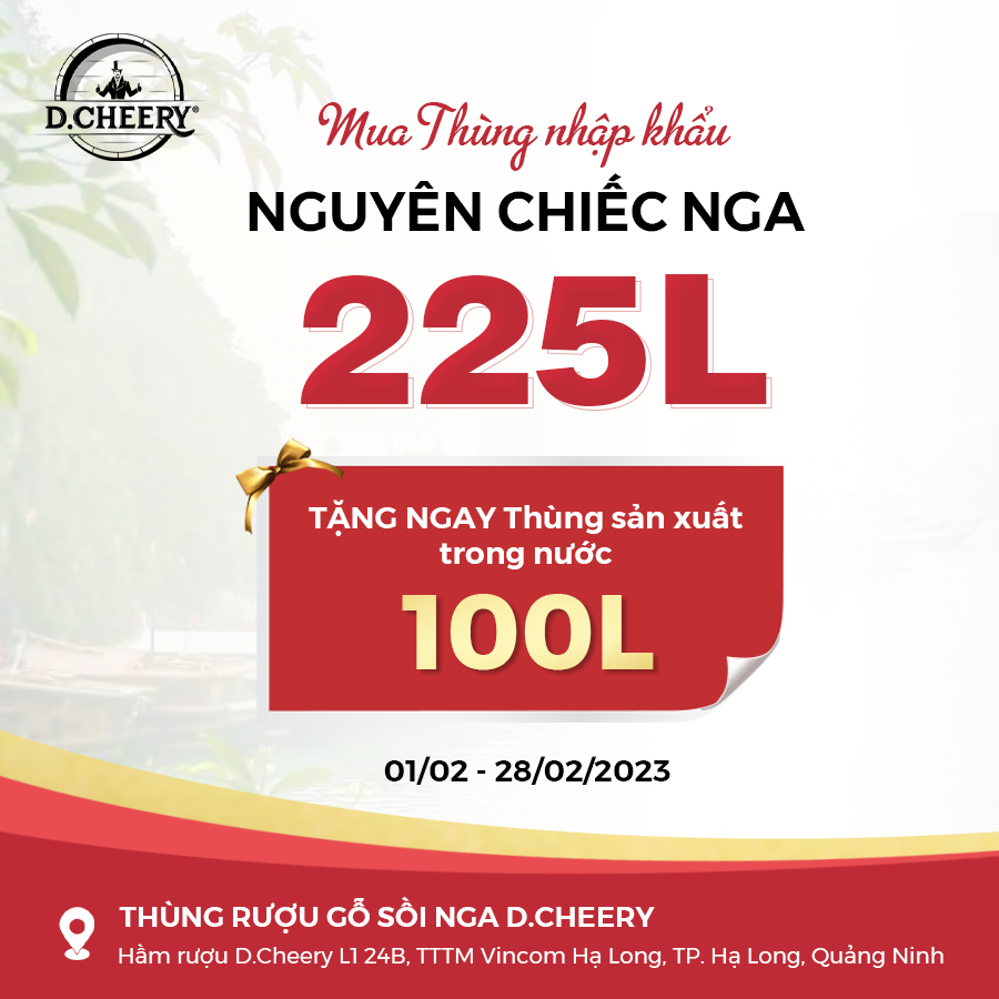 Thùng lớn dùng cả năm - Tự tay ngâm ủ Rượu Ta sẽ giống Rượu Tây An Toàn