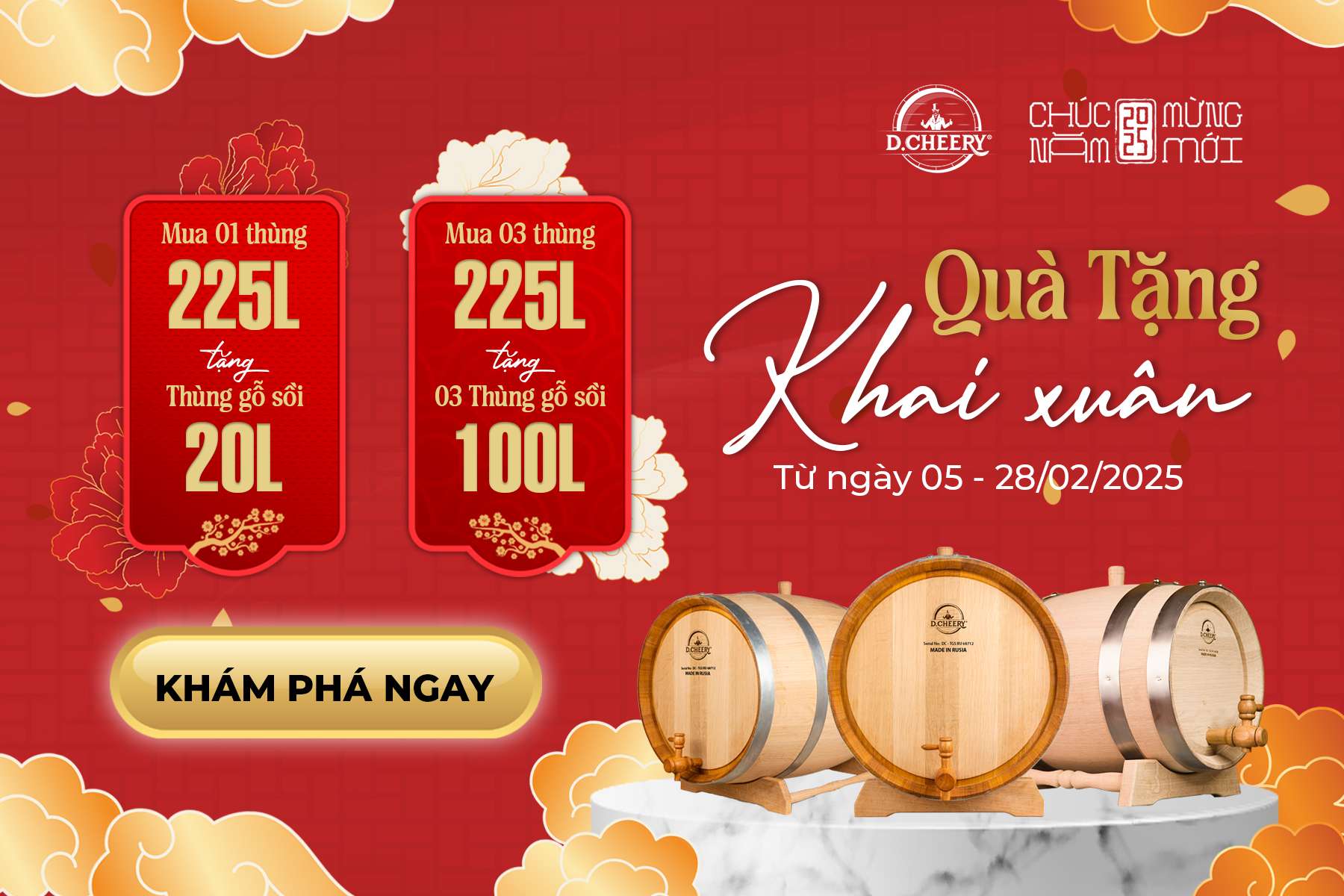 QUÀ TẶNG KHAI XUÂN 2025