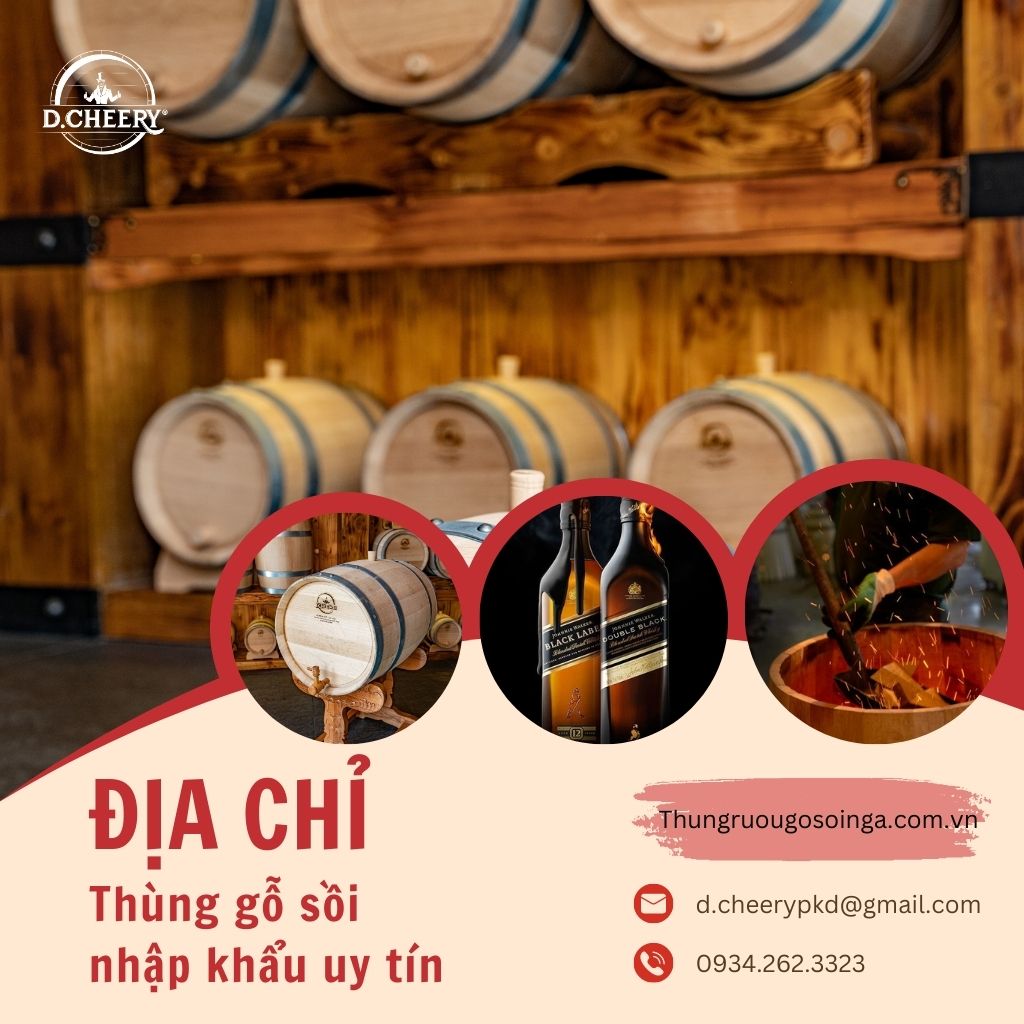 Địa chỉ phân phối Thùng gỗ sồi nhập khẩu nguyên chiếc uy tín 2023