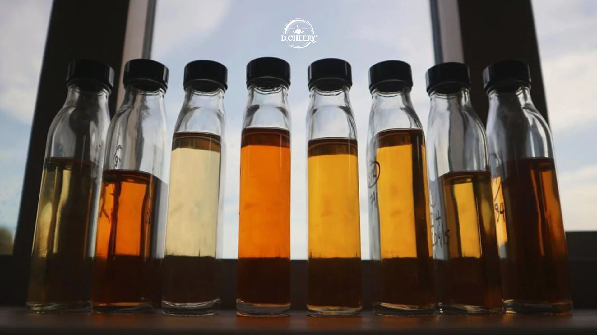 Sự phát triển màu sắc của rượu Whisky ngâm ủ trong thùng gỗ sồi