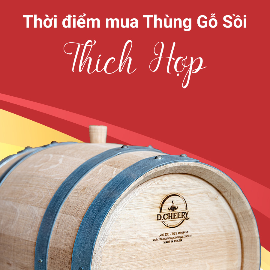 Khi nào nên mua Thùng Gỗ Sồi?