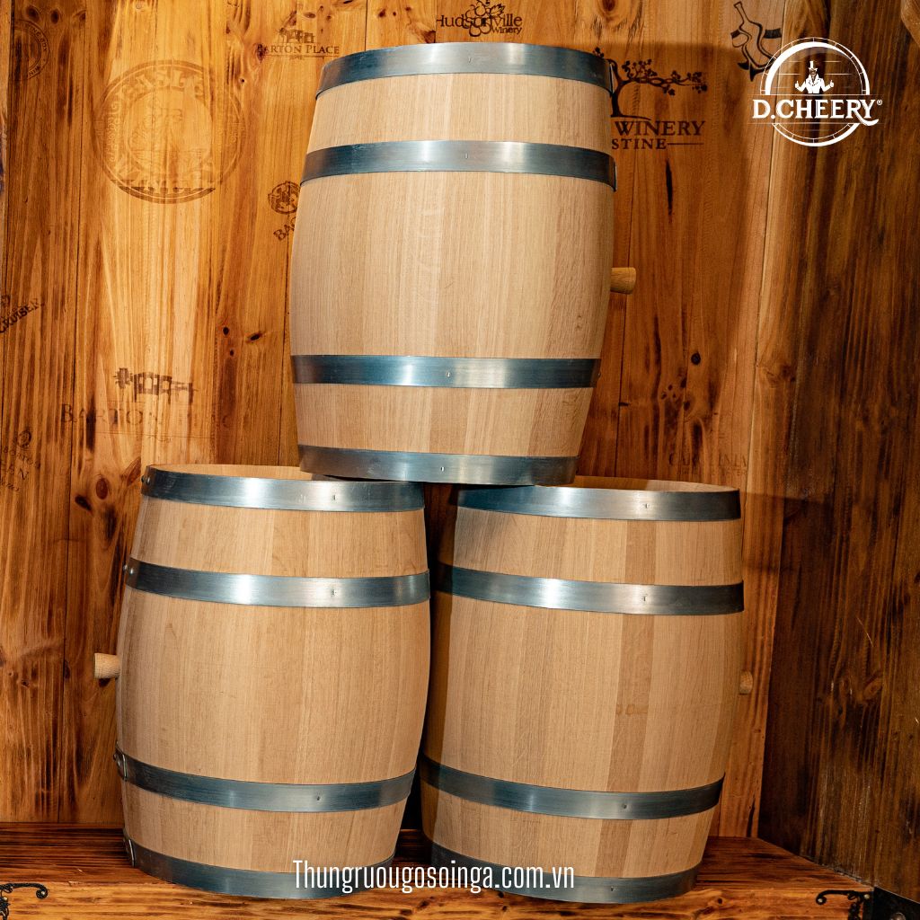 4 Lý do thùng gỗ sồi Nga D.Cheery là sự lựa chọn tuyệt vời cho người yêu thích ngâm ủ rượu