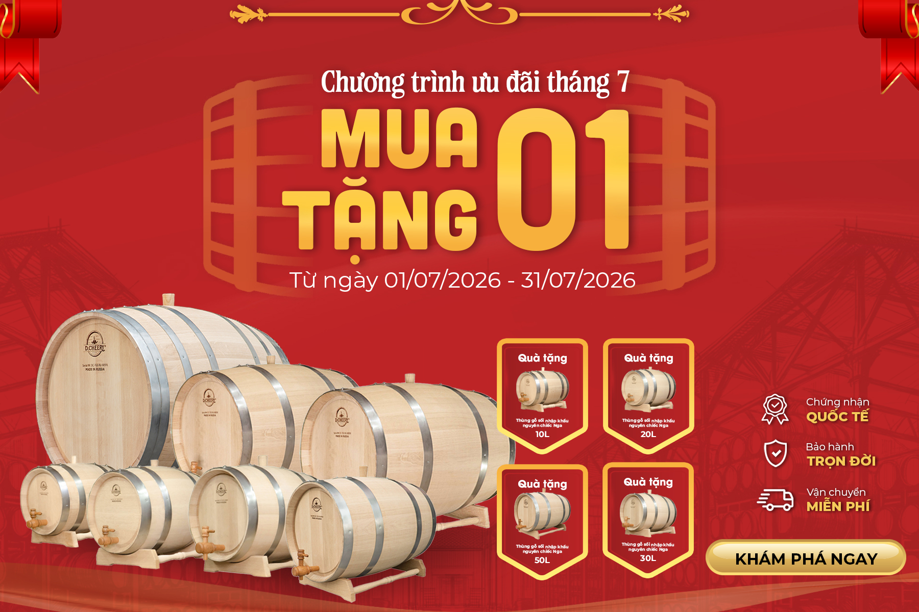 TRẢI NGHIỆM ĐỈNH CAO - ĐÓN ĐẦU ƯU ĐÃI MUA 1 TẶNG 1 ĐỘC QUYỀN