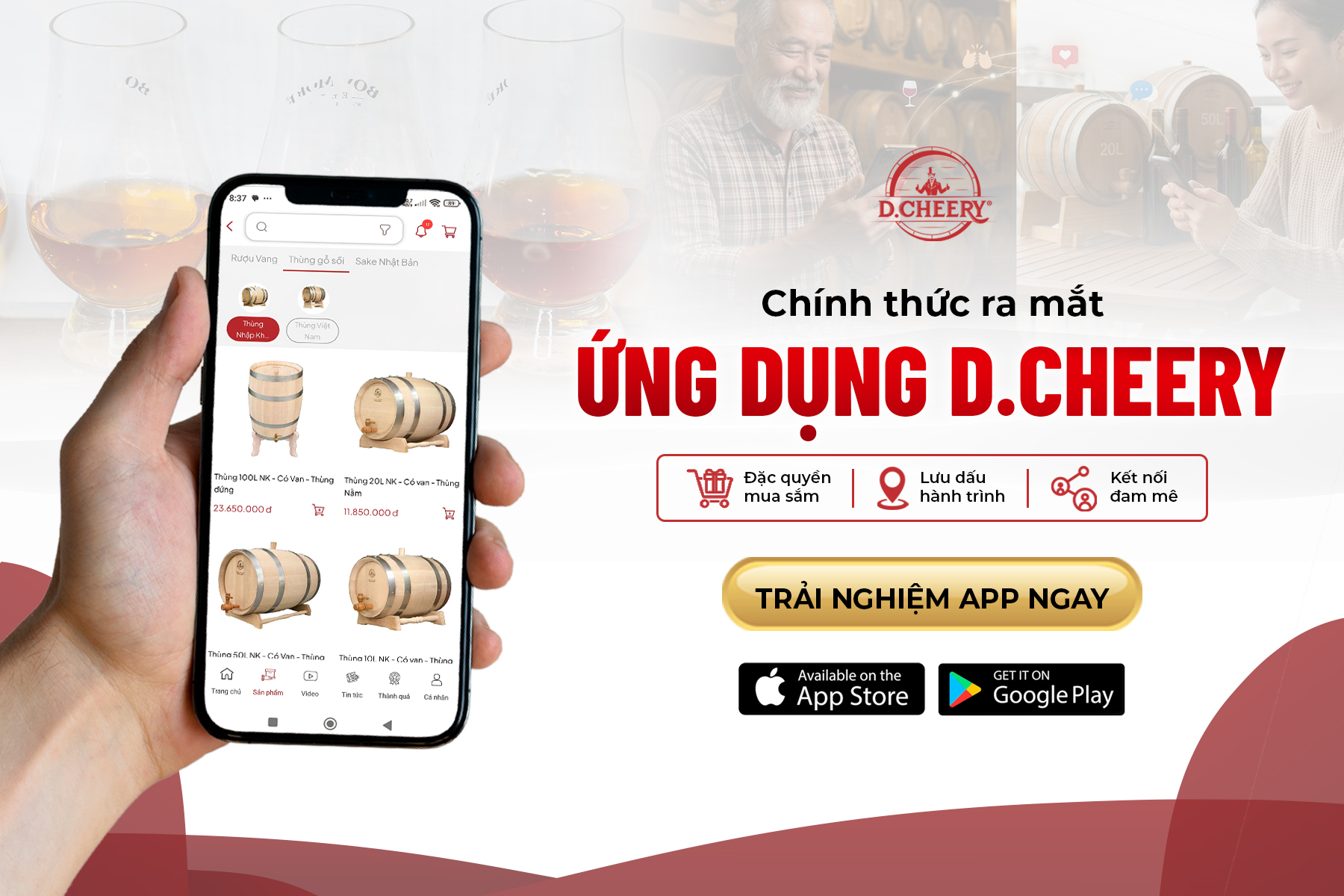 SỰ KIỆN RA MẮT APP D.CHEERY