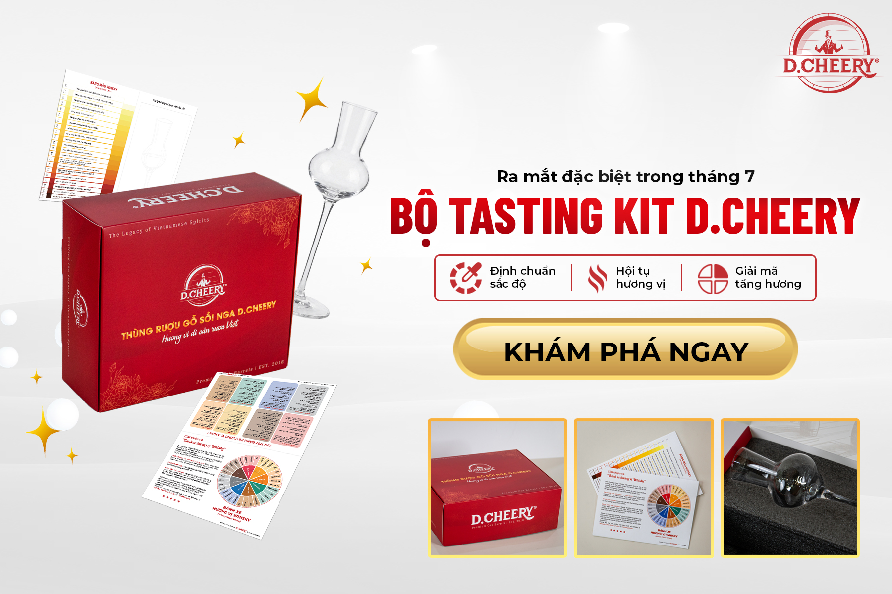 🎁 SIÊU ƯU ĐÃI THÁNG 7: TẶNG MIỄN PHÍ 100% BỘ TASTING KIT! 🎁