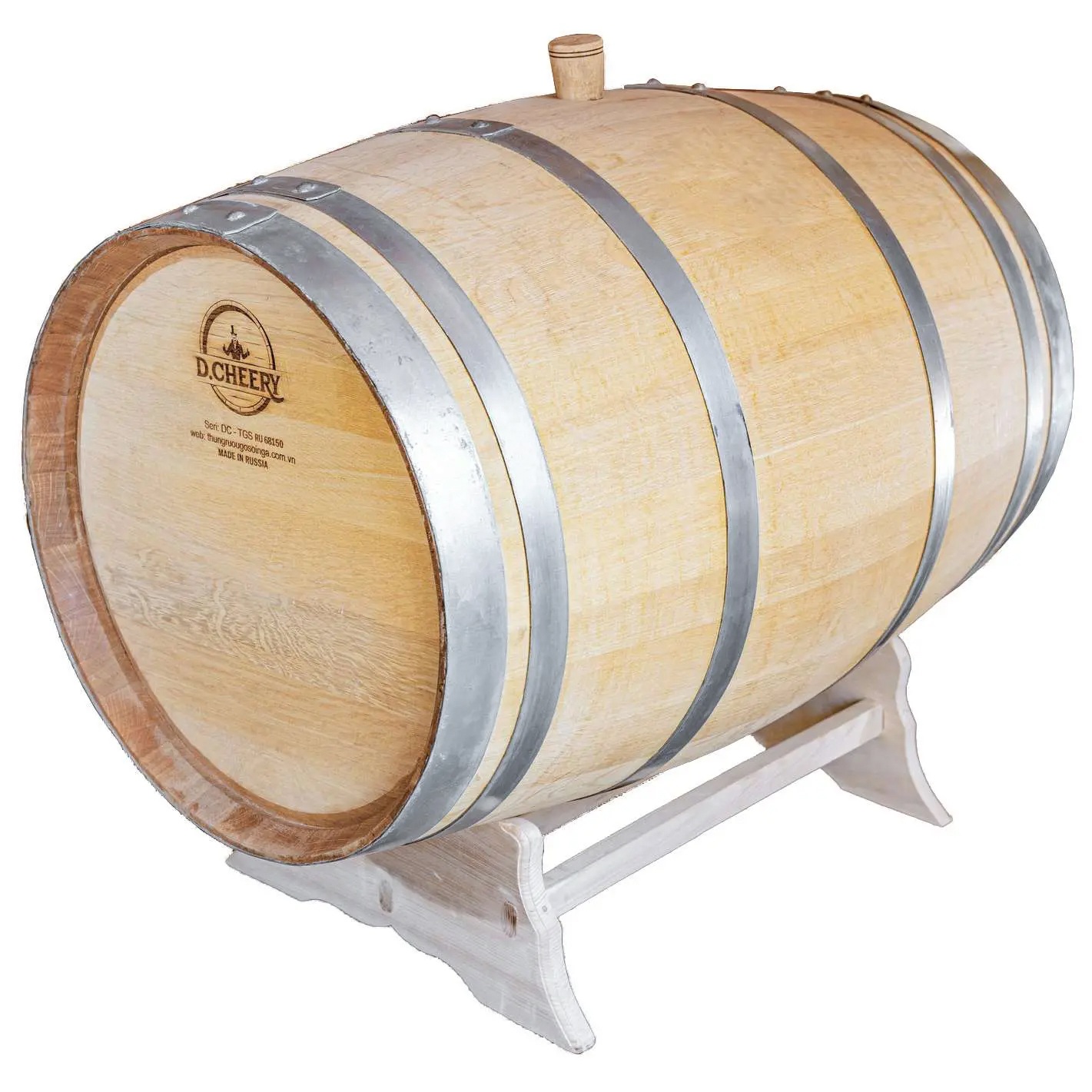 Thùng Gỗ Sồi Nhập Khẩu Nga D.CHEERY 225L
