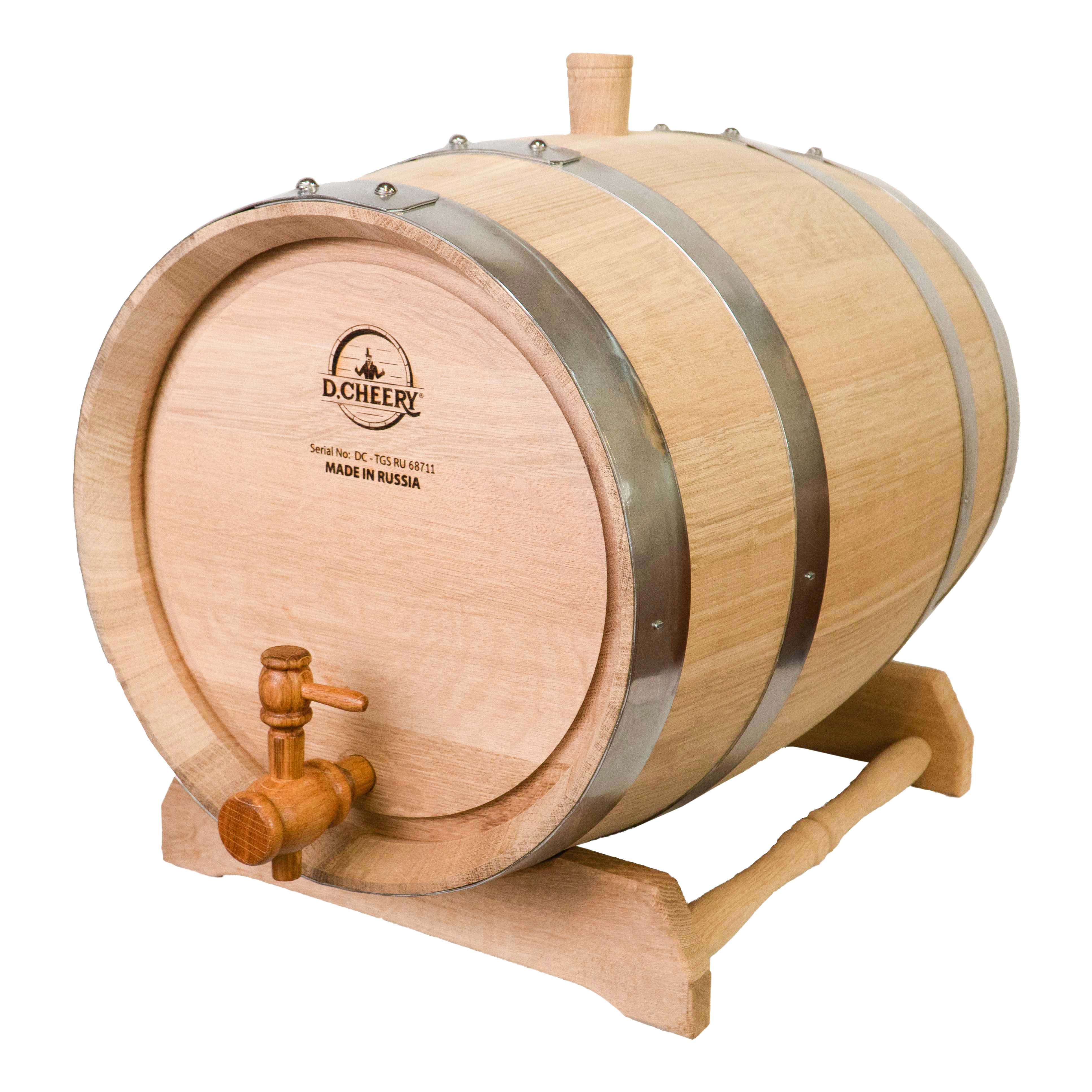 Thùng Gỗ Sồi Nhập Khẩu D.CHEERY 30L