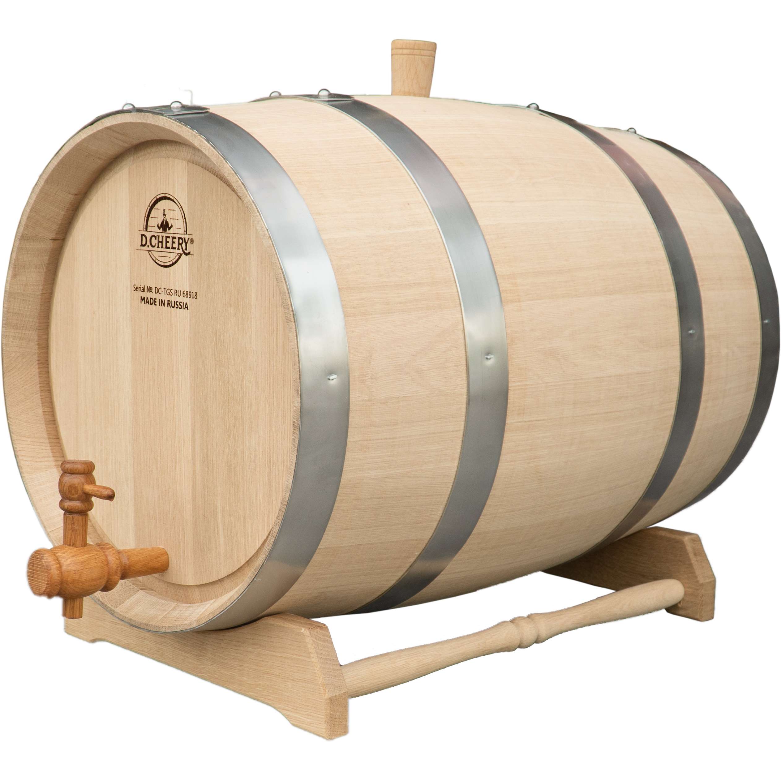 Thùng Gỗ Sồi Nhập Khẩu Nga D.CHEERY 50L