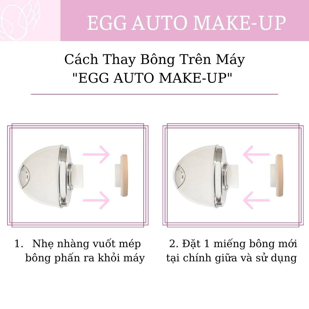 Máy trang điểm và đánh nền tự động  - Auto Make-up EGG