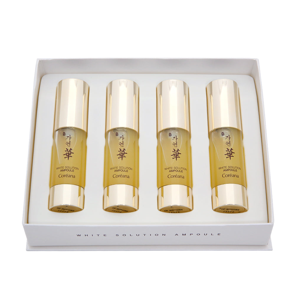 Set 4 món Gayeonhwa Ampoules phục hồi và làm sáng da