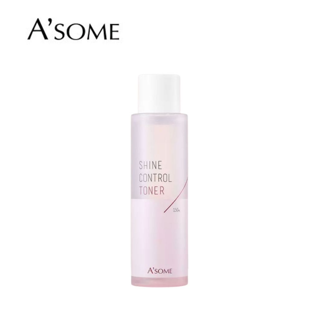 Nước hoa hồng kiểm soát bã nhờn A'some Shine Control Toner 150ml Hàn Quốc