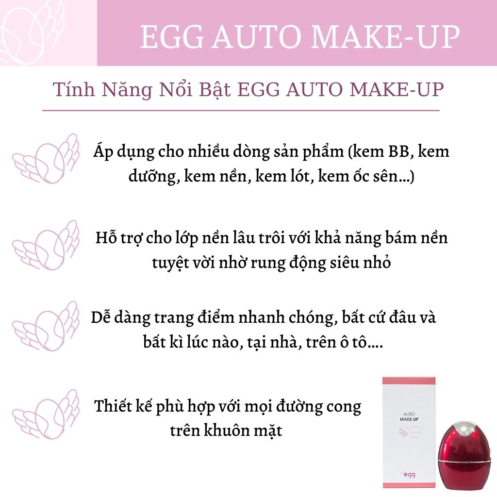 Máy trang điểm và đánh nền tự động  - Auto Make-up EGG