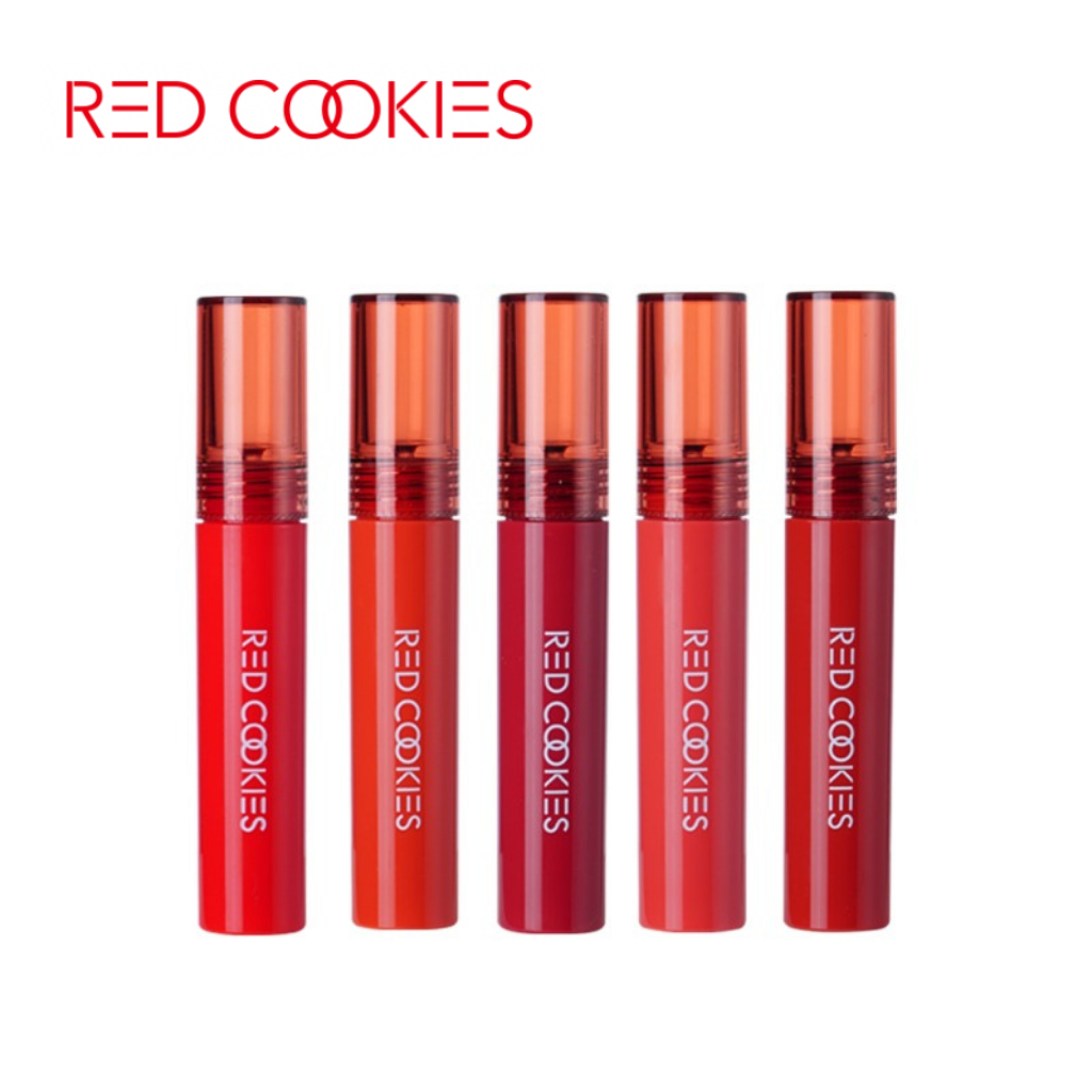 Son bóng RED COOKIES GLOW WATER WRAP TINT 4.5 căng mọng quyến rũ trẻ trung, không lem dính khi ăn uống