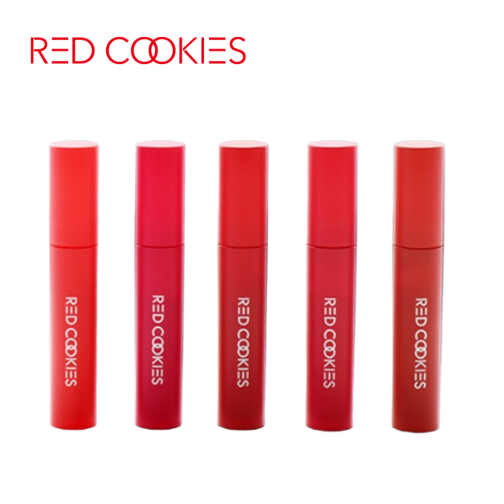 Son kem Water Dew Velvet Tint Red Cookies lên màu chuẩn siêu lì, không chì, xuất xứ Hàn Quốc