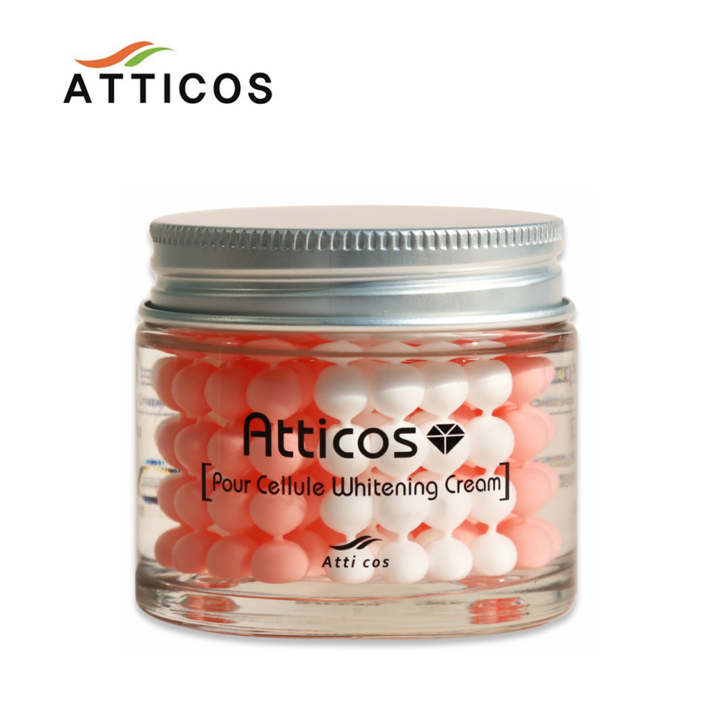 Kem dưỡng da trắng sáng mềm mịn Atticos Le Cellule Whitening Cream 70g - Hàn Quốc