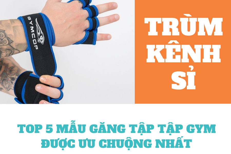 Top 5 mẫu găng tập tập gym được ưu chuộng nhất