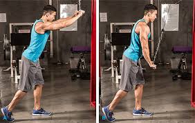 lich tap gym giam can tricep dumbbell kickback