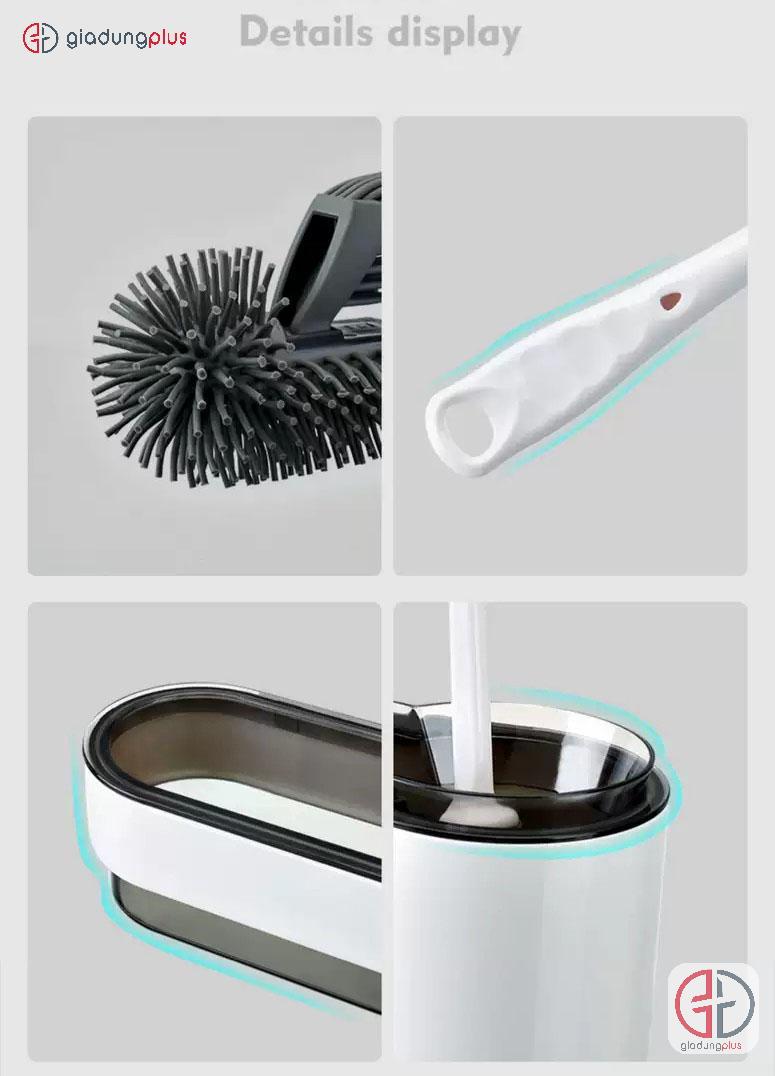 các chi tiết của Bộ cọ không góc chết và giá đựng đa năng ShuangQing