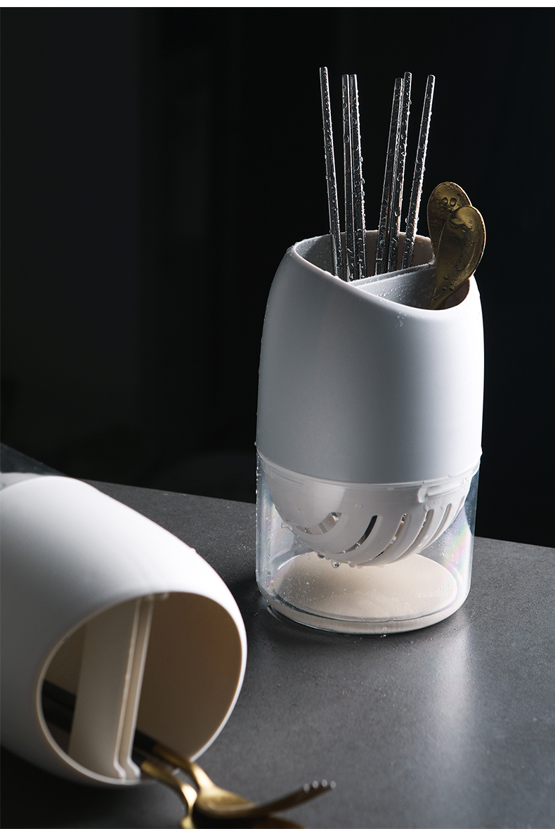 Ống Đựng Đũa Bắc Âu Đặt Bàn Nhựa PP Cao Cấp Jianxia | Nhựa PP cao cấp