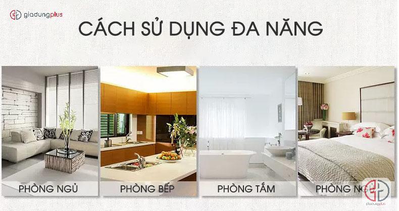 Tấm móc treo dán tường ShuangQing có thể dùng cho cả phòng khách, phòng ngủ, bếp và nhà tắm