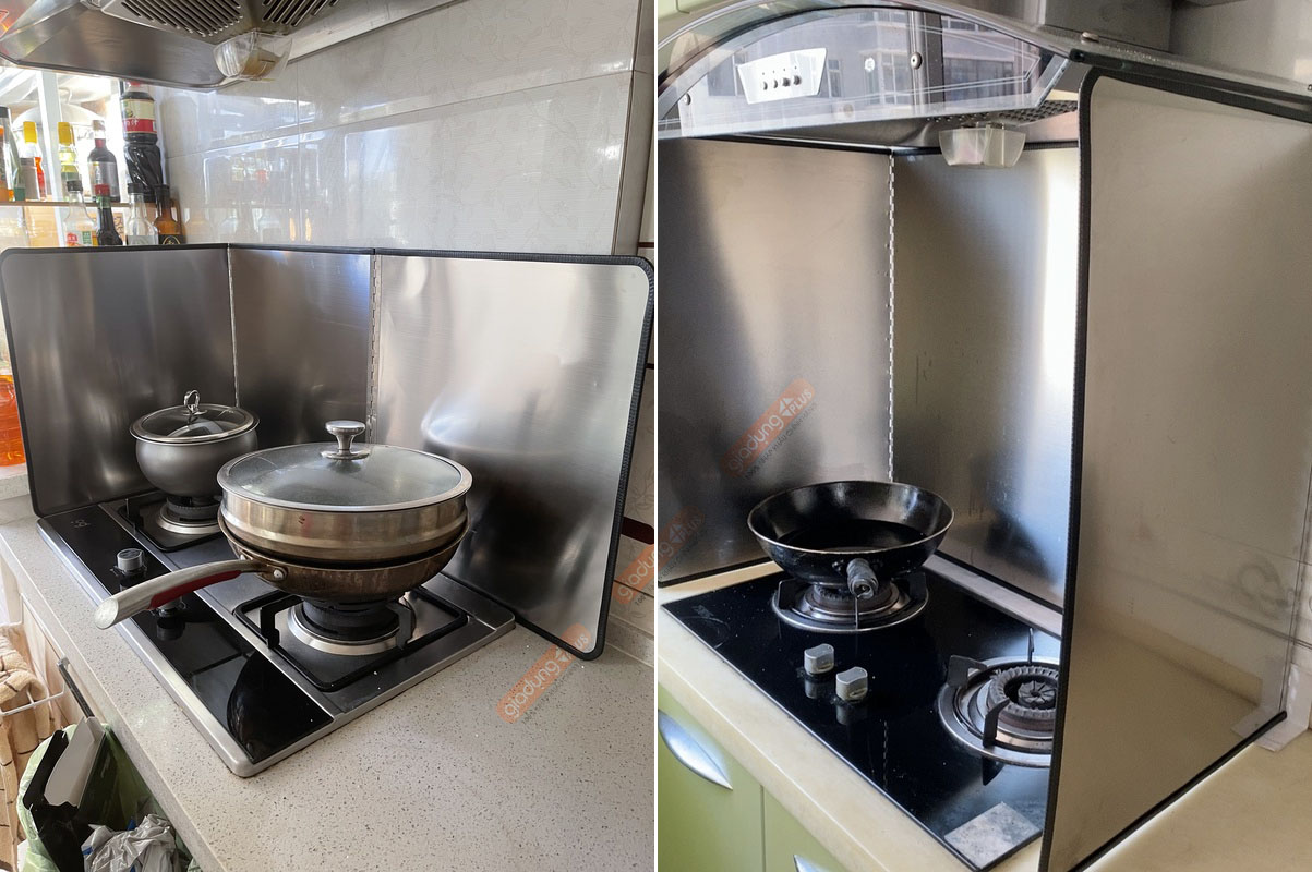 Ảnh thật của khách gửi về tấm chắn dầu Lazydo LZ-0250