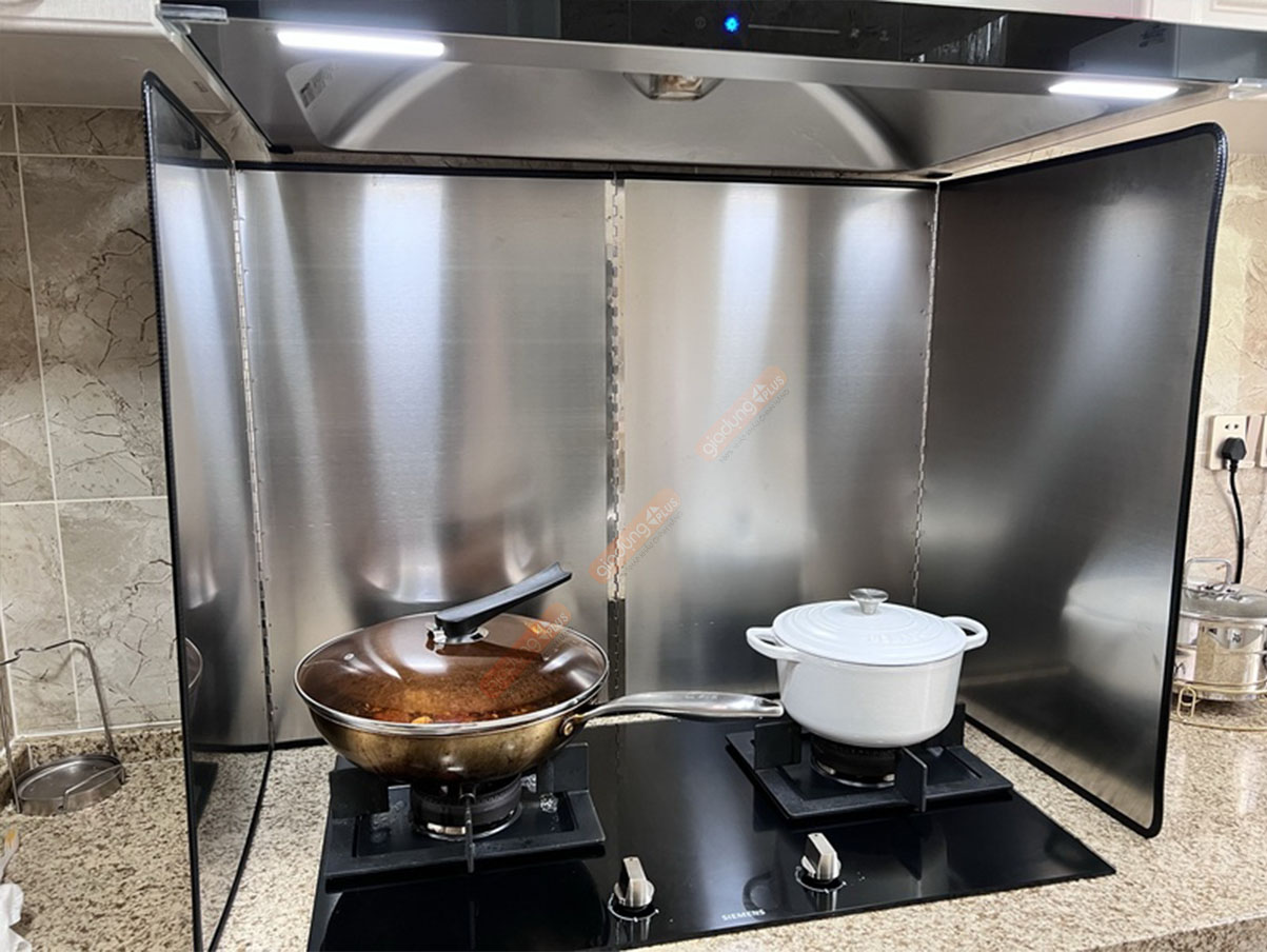 Ảnh thật của khách gửi về tấm chắn dầu Lazydo LZ-0250