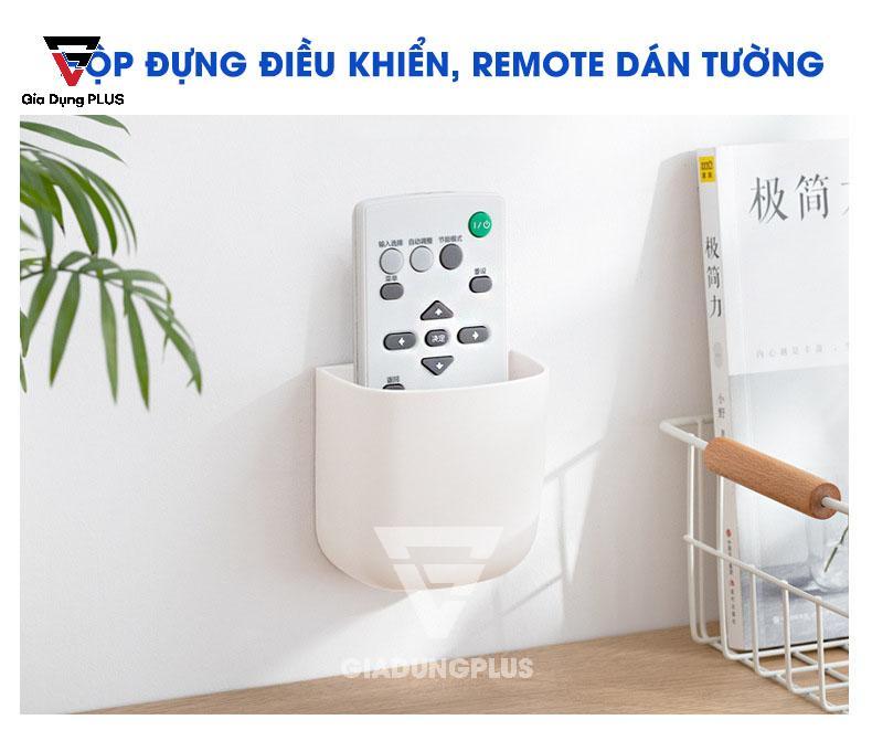 Hộp Đựng Điều Khiển Từ Xa (Remote) Tivi, Máy Lạnh Dán Tường Thông Minh | Nacchan