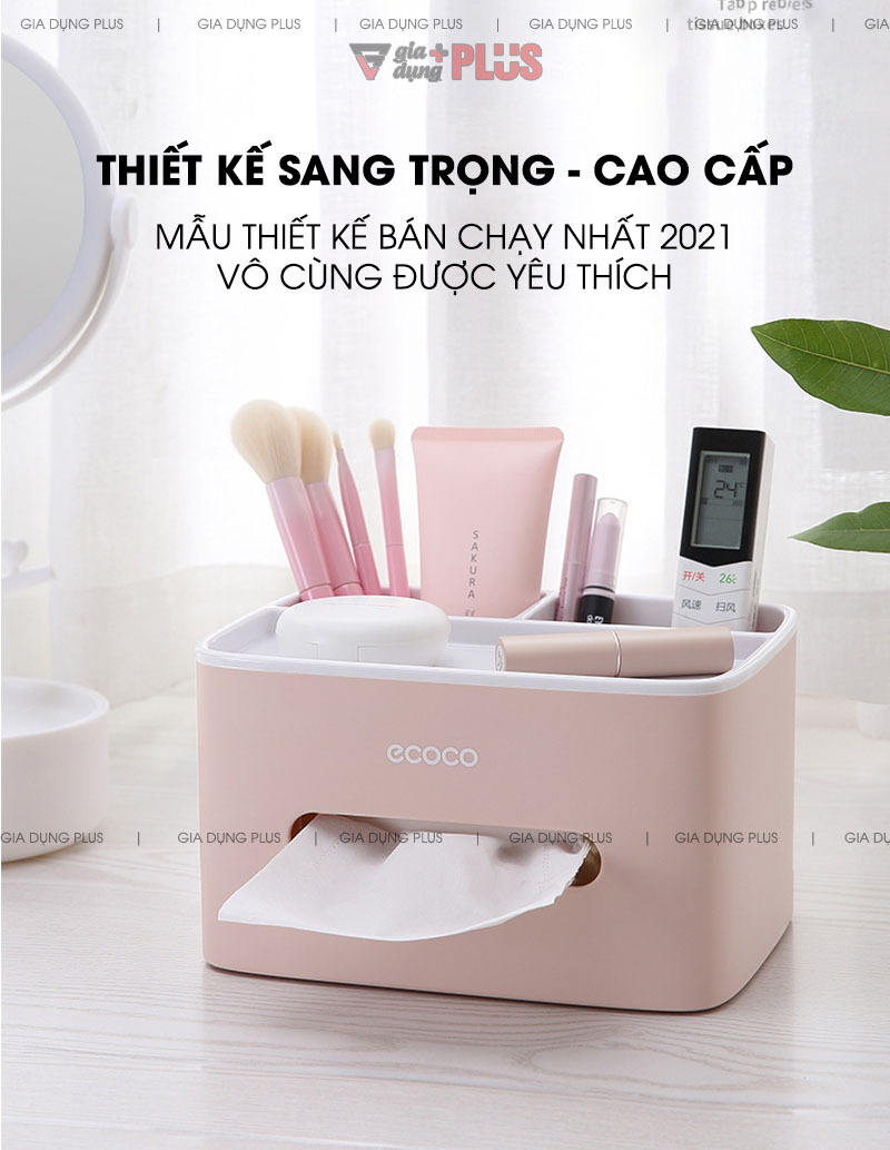 Thiết kế sang trọng và tinh tế với hình chữ nhật - các góc bo tròn, màu sắc hài hoà và cân nhắc đến sự thông minh, tiện lợi cho người dùng