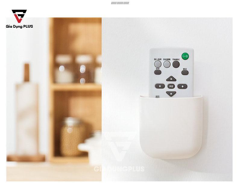 Có thể sử dụng 1 hộp đựng điều khiển từ xa dán tường Nacchan