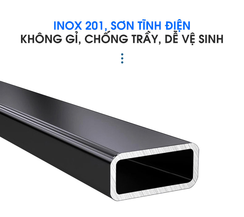 Bộ kệ để trên bồn rửa chén đa năng Tiggang | Được làm từ inox 201, sơn tĩnh điện chống gỉ tuyệt đối 100%