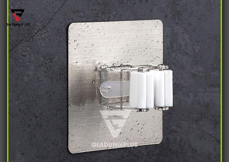 Giá Kẹp Chổi, Cây Lau Nhà Đa Năng Dán Tường | Không Cần Khoan Tường ShuangQuing | Nhỏ gọn, đa năng và tiện ích