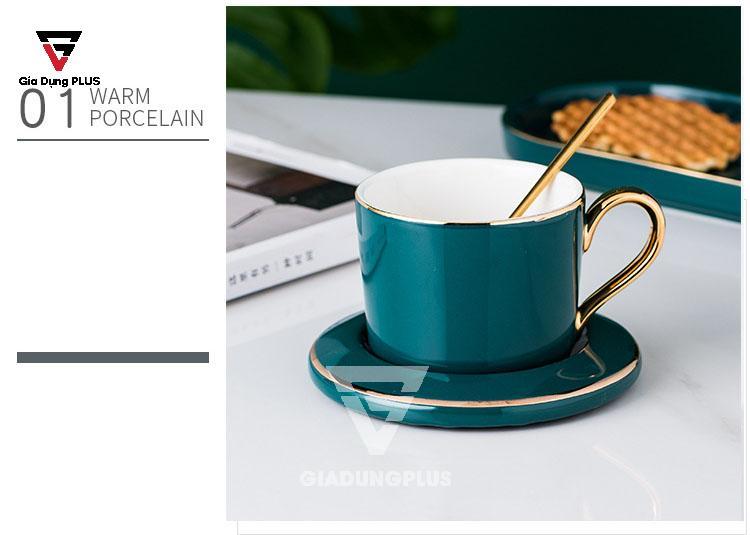 Bộ Ấm Trà Cao Cấp & Cực Đẹp Bằng Sứ - Màu Xanh Ngọc Lục Bảo Sang Trọng - Phong Cách Quý Tộc Bắc Âu | Bằng sứ, giữ nhiệt tốt