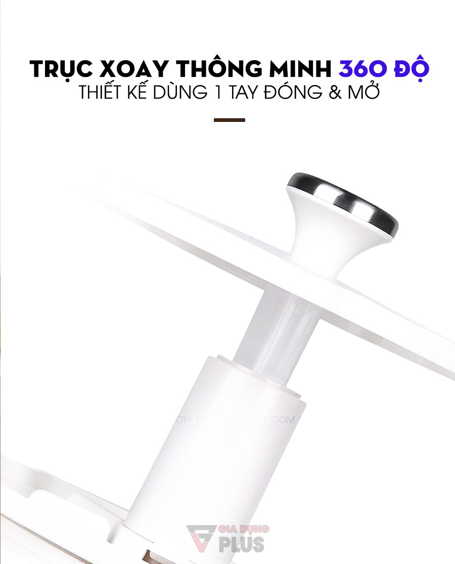 Bộ hộp đựng gia vị xoay 360 độ thông minh Jianxia | Trục xoay thông minh được làm từ nhựa ABS và INOX 304