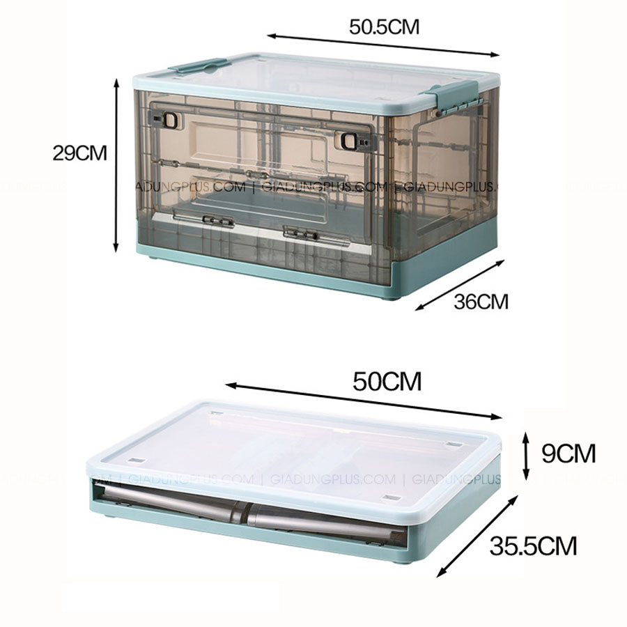 Kích thước của hộp đựng đồ gấp gọn đa năng thông minh ZhuangShong