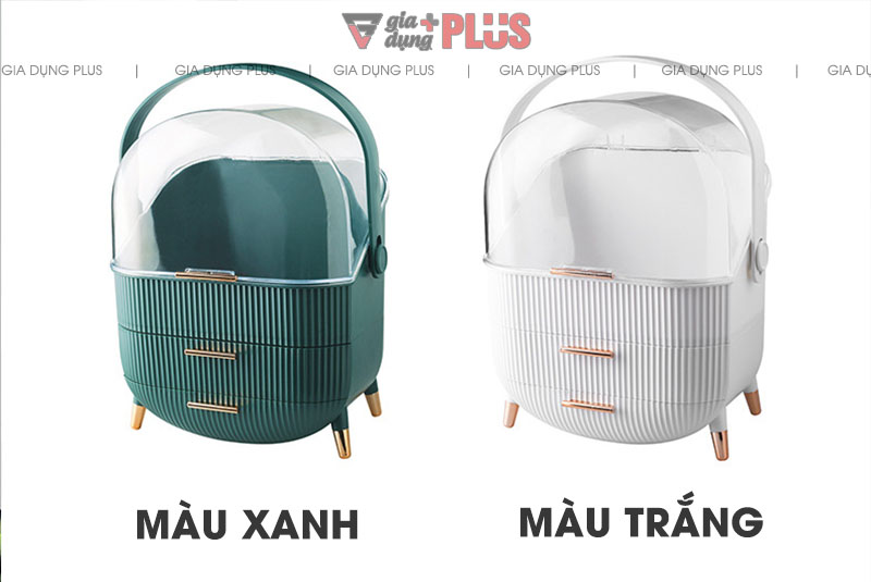 Với hai màu sắc là xanh ngọc & trắng giúp bạn dễ lựa chọn màu sắc yêu thích theo từng phong cách khác nhau