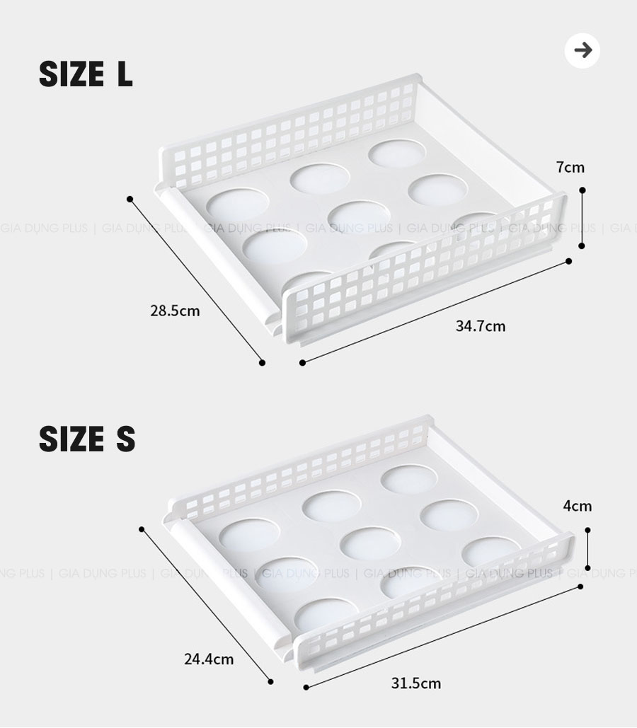 Hai Kích Thước Của Kệ Phân Chia Đồ Dùng, Quần Áo Dạng Ngăn Kéo Thông Minh ZhangShong