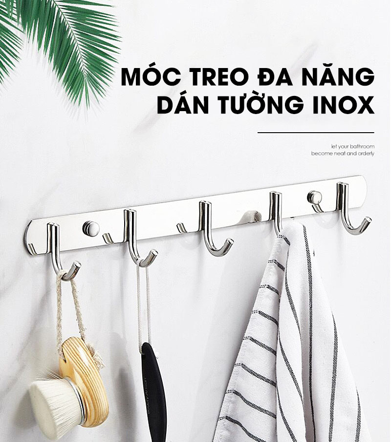 Móc Treo Quần Áo Inox Dán Tường: Lựa Chọn Tối Ưu Cho Ngôi Nhà Hiện Đại