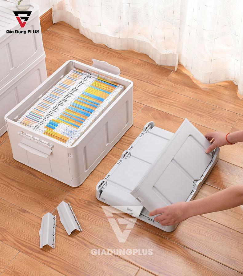Thùng đựng đồ đa năng, gấp gọn thông minh nhựa PP ZhuangShong | Có thể gấp gọn tiện lợi