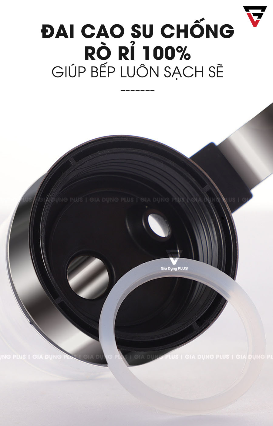 Chai Đựng Dầu Ăn, Nước Mắm Chống Rò Rỉ Thuỷ Tinh KUAKE Có Đai Chống Rò Rỉ