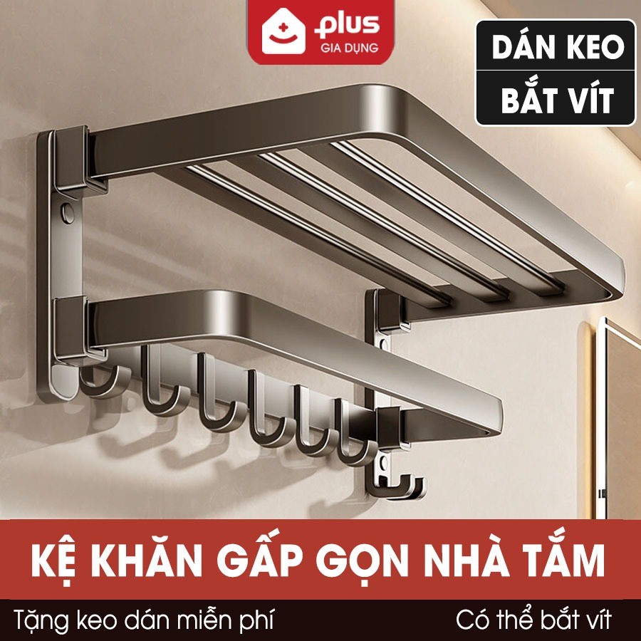 Giá kệ để khăn, để đồ nhà tắm ERMO đa dạng mẫu mã, thiết kế, kích thước và màu sắc, chất liệu nhôm hàng không cao cấp