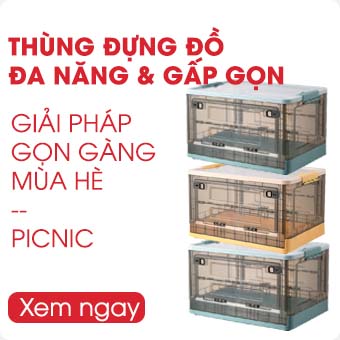 Thùng đựng đồ gấp gọn thông minh cao cấp