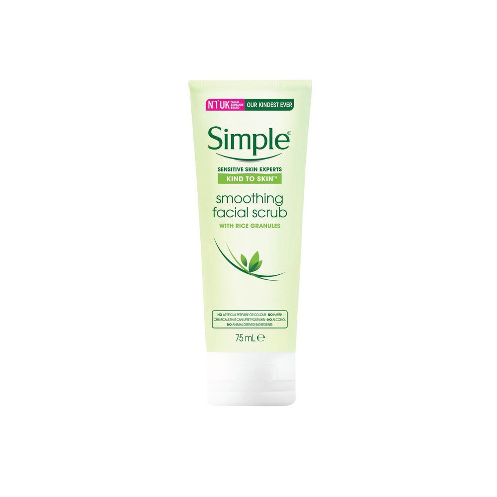 Tẩy tế bào chết Simple Kind To Skin Smoothing Facial Scrub 75ml