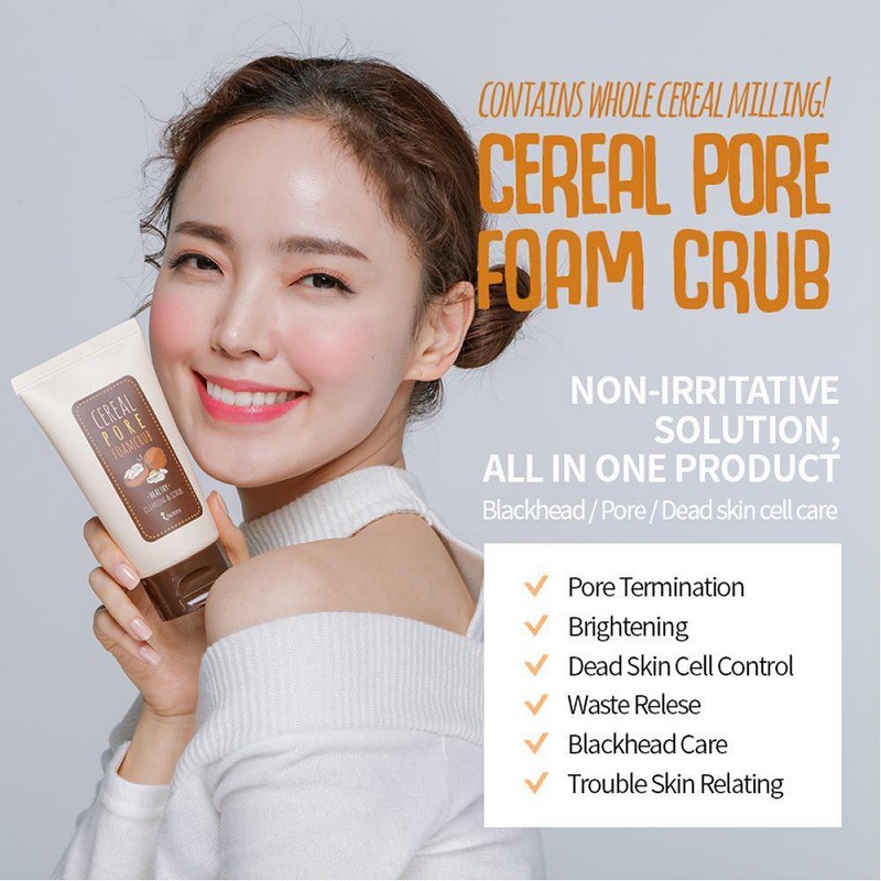 Sữa rửa mặt Some By Mi Cereal Pore Foam Crub 100ml