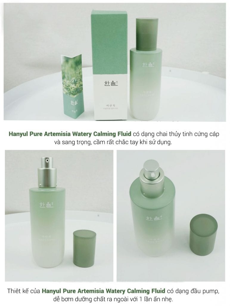 Sữa dưỡng da Hanyul Pure Artemisia Watery Calming Fluid 125ml