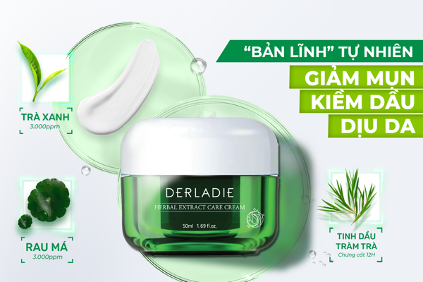 Kem Dưỡng Derladie Herbal Extract Care Cream 50ml