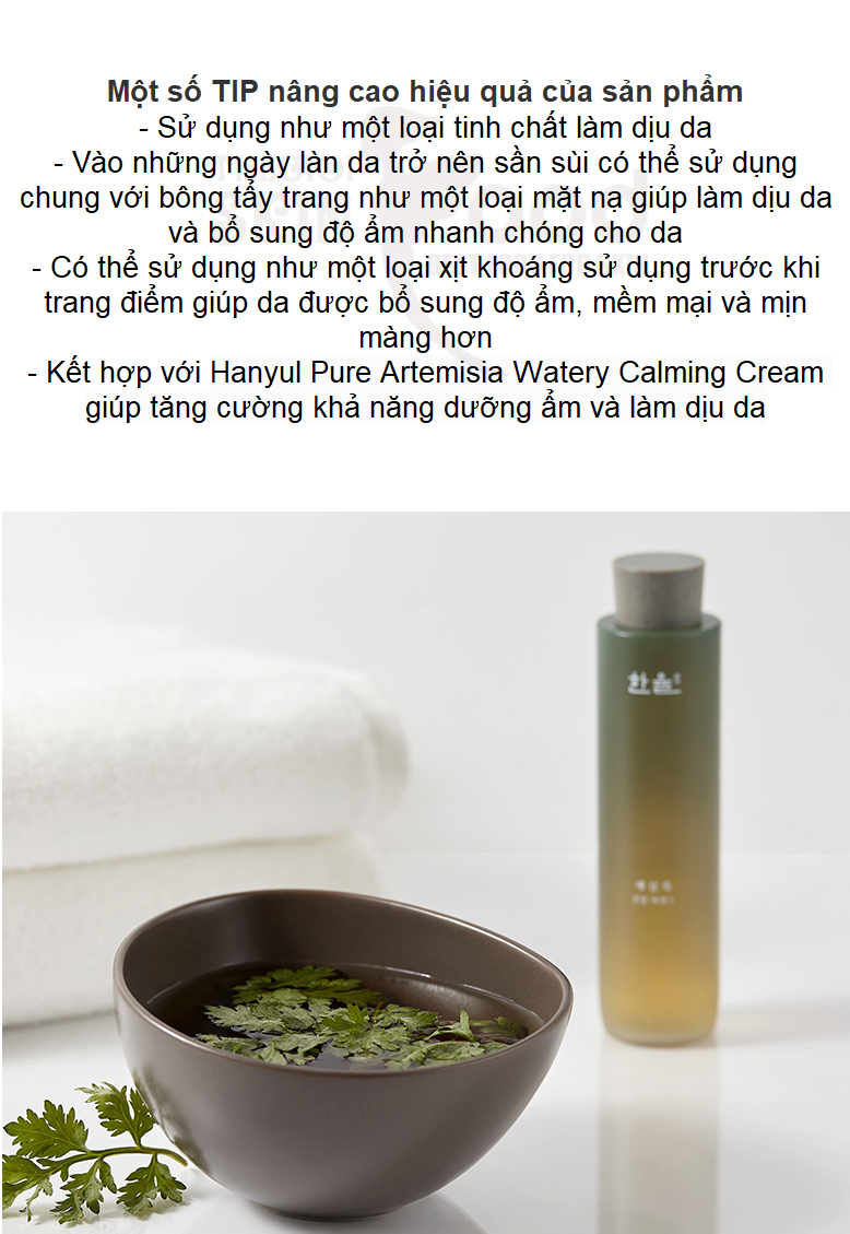 Nước thần Hanyul Artemisia Miracle Relief 150ml