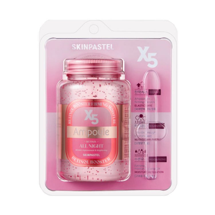 Tinh Chất Cấp Ẩm Skin Pastel X5 Retinol All Night Ampoule 250ml